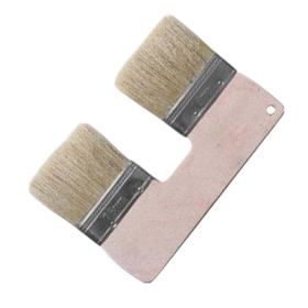 3-inch Double Head Painting Brush Art Wall Painting Tools Bristle Art Flat Texture Brush