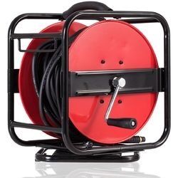 5/16" x 100' 1/4" NPT 300PSI Hand Crank Air Hose Reel