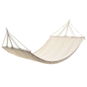 Hammock with Bar 82.7"x59" Cream