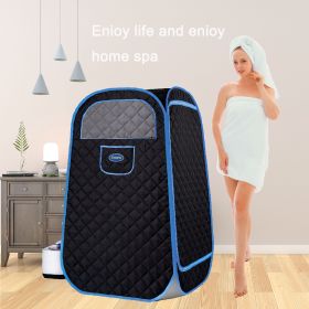 Portable Folding Full size Steam Sauna with 1000W&2.2L steam Generator. Personal Sauna Tent for Relaxation & Spa at home. Fast heating. Folding S