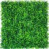 VEVOR Artificial Boxwood Panels, 12 PCS 20"x20" Boxwood Hedge Wall Panels, PE Artificial Grass Backdrop Wall 1.6"