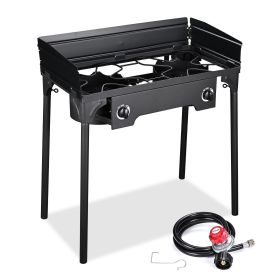 Outdoor Gas Burner | 07OGB002-DOUBLE-06 Upgraded Version