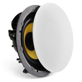 VEVOR 8 Inch in Ceiling Speakers, 200-Watts, Flush Mount Ceiling & in-Wall Speakers System with 8Œ©Impedance 89dB Sensitivity