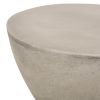 Outdoor MGO Side Table, Light Grey