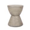 Outdoor MGO Side Table, Light Grey