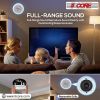 5 Core 6.5 inch Ceiling Speaker 60W Peak 2-Way Home Audio ‚Ä¢ In Wall Speakers w Tweeter - CL 6.5-12 2W