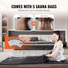 VEVOR Sauna Blanket for Detoxification, Portable Far Infrared Sauna for Home Relaxation, 1-6 Level Adjustable Temprature Rannge 95-185¬∞F