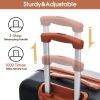 Hardshell Luggage Sets 2Pcs + bag Spinner Suitcase with TSA Lock Lightweight 20" + 24"