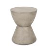 Outdoor MGO Side Table, Light Grey