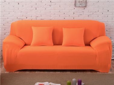 Solid Corner Sofa Covers Couch Slipcovers Elastica Material Sofa Skin Protector Cover Sofa Armchair (Option: 11-Pillowcase√ó2)