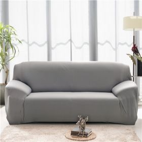 Solid Corner Sofa Covers Couch Slipcovers Elastica Material Sofa Skin Protector Cover Sofa Armchair (Option: 9-Two seat)