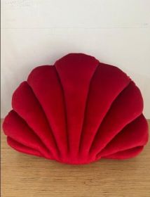 Simulation Shell Pillow Cushion Doll Nap Pillow (Option: Big red-M)