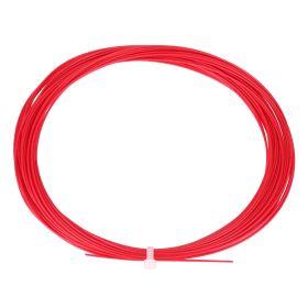 10m Durable Nylon High Flexibility Badminton Racket Racquet String Line(Red) (Color: Red)