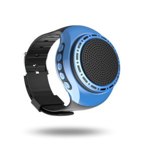 New Watch Bluetooth Speaker Outdoor Portable Display Hands-free Call FM Radio Function Supports TF Card Playback Caixa De Som (Color: U64)