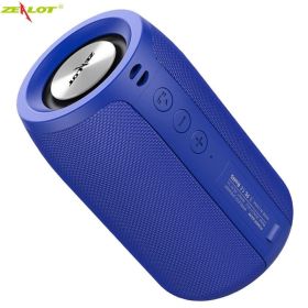 Bluetooth Speaker Bass Wireless Portable HIFI Stereo Waterproof Sound Box Outdoor Stereo Loudspeaker Music Centre (Ships From: China, Color: S32-Blue)