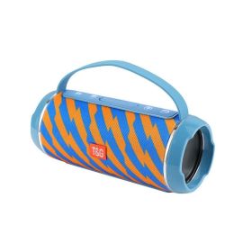 TG116C 40W TWS Outdoor Waterproof Portable High Power Bluetooth Speaker Wireless Sound Column Subwoofer Music Center 3D Stereo R (Ships From: China, Color: Yellow blue)