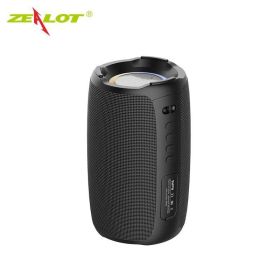 S61 Portable Bluetooth Speaker Double Diaphragm Wireless Subwoofer Waterproof Outdoor Sound Box Stereo Music Surround (Ships From: China, Color: S61-Black)