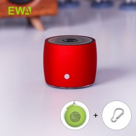 A103 Mini Bluetooth Speakers German Bass Speaker For Outdoor/Indoor Camp/Bicycle /Ravel Metal Box Loud Sound (Ships From: China, Color: A103-RED)