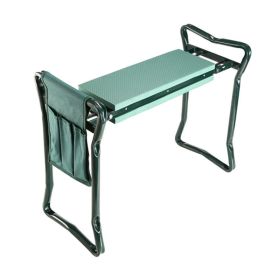 Foldable Portable Gardener Kneeling Bench Stool (Type: Garden Tool, Color: Dark Green)