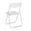 4 Pack Plastic Folding Chairs, Lightweight Stackable Commercial Chairs, Portable Event Seats Indoor Outdoor for Home Event Party Picnic School Wedding