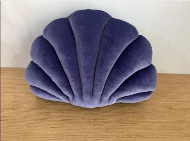 Simulation Shell Pillow Cushion Doll Nap Pillow (Option: Purple-M)